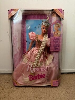 Vintage 1997 Mattel Barbie Rapunzel - READ